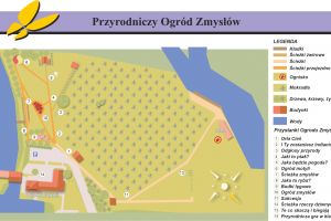 Plan Przyrodniczego Ogrodu Zmysłów